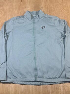 Pearl Izumi Mens Blue Full Zip Cycling Jersey Fleece Lined Jacket Mens Sz XXL